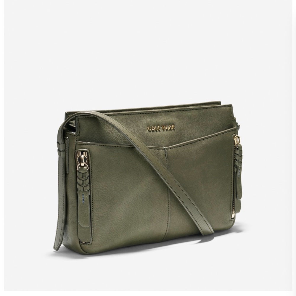 Cole Haan Fatigue Green ‘Felicity’ Crossbody Purse - NWOT